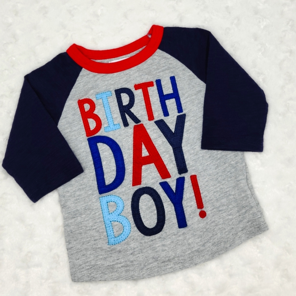 EUC Mud Pie birthday shirt